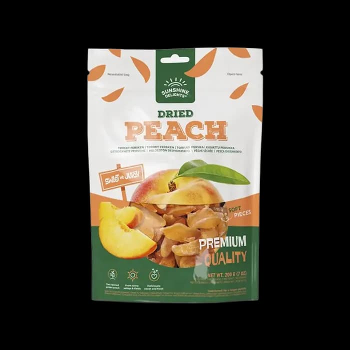 Sunshine Delights Torkad Persika (200 g)