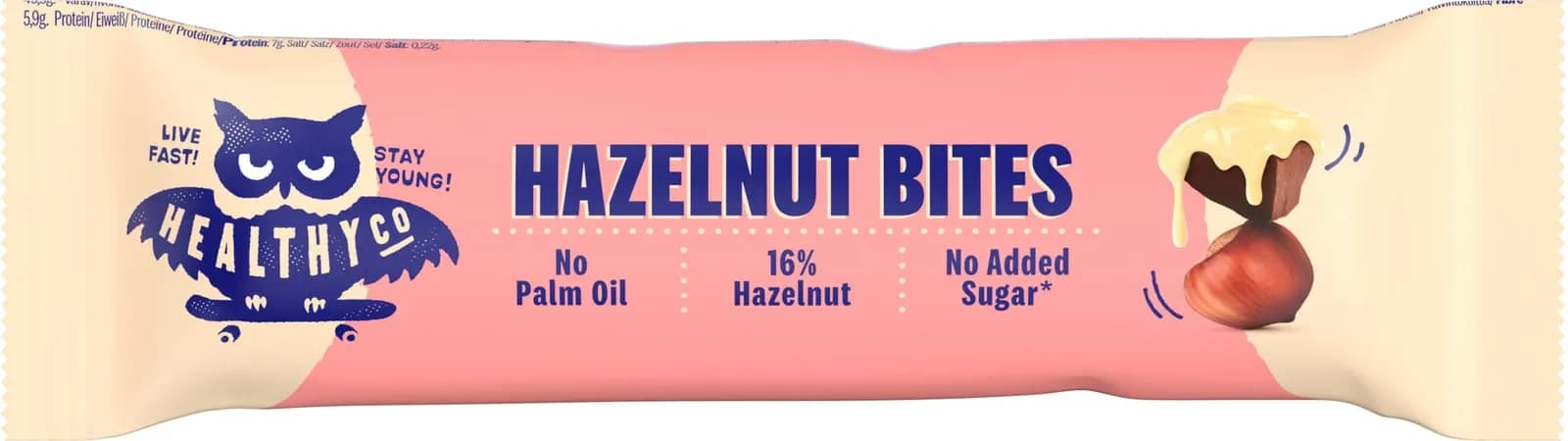 HealthyCo Hazelnut Bites 21g