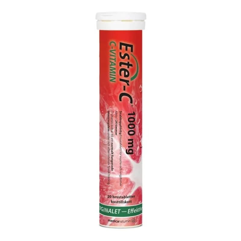 Ester-C Brus 1000 mg 20 brustabletter