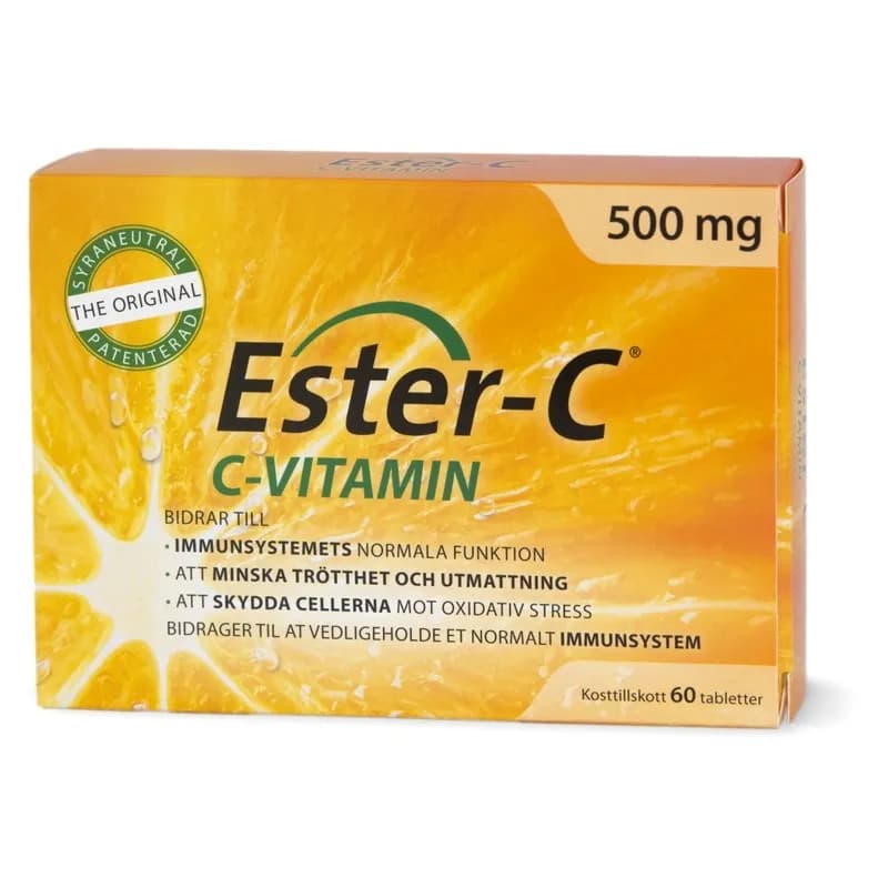 Ester-C 500 mg 60 tabletter