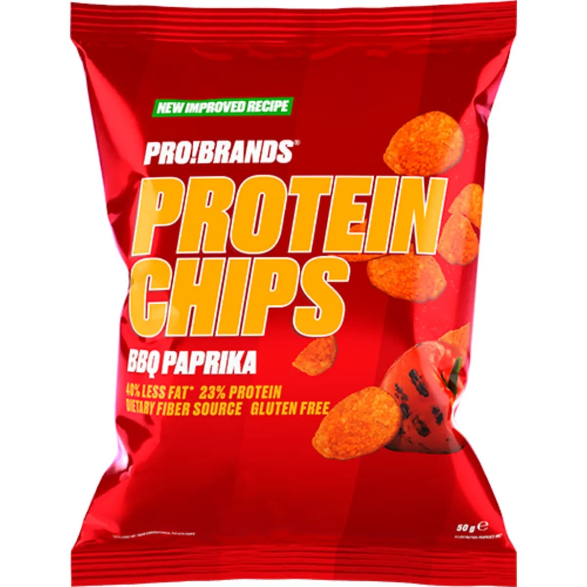 ProteinPro Protein Chips BBQ Paprika 50g