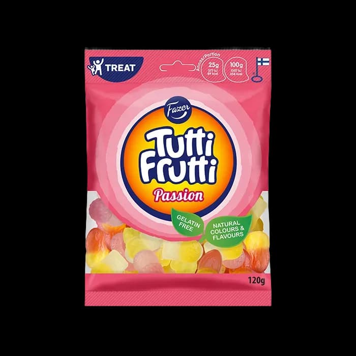 Fazer Tutti Frutti Passion 120g