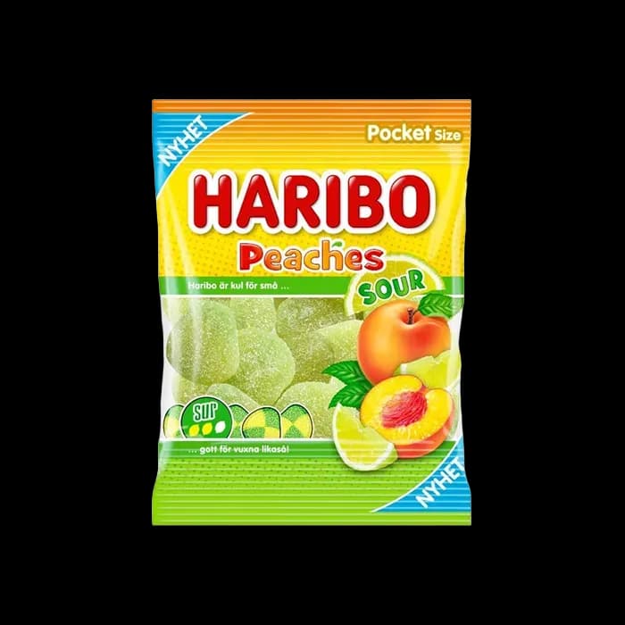 Haribo Persikor Sur 70g