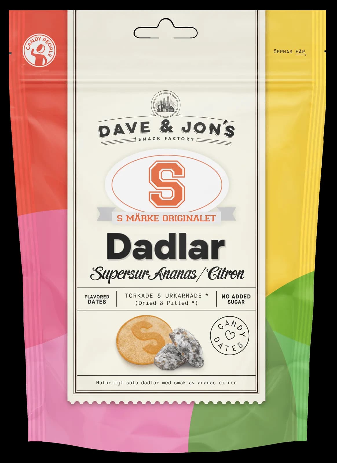 Dave & Jon's Dadlar S-Märke Sura