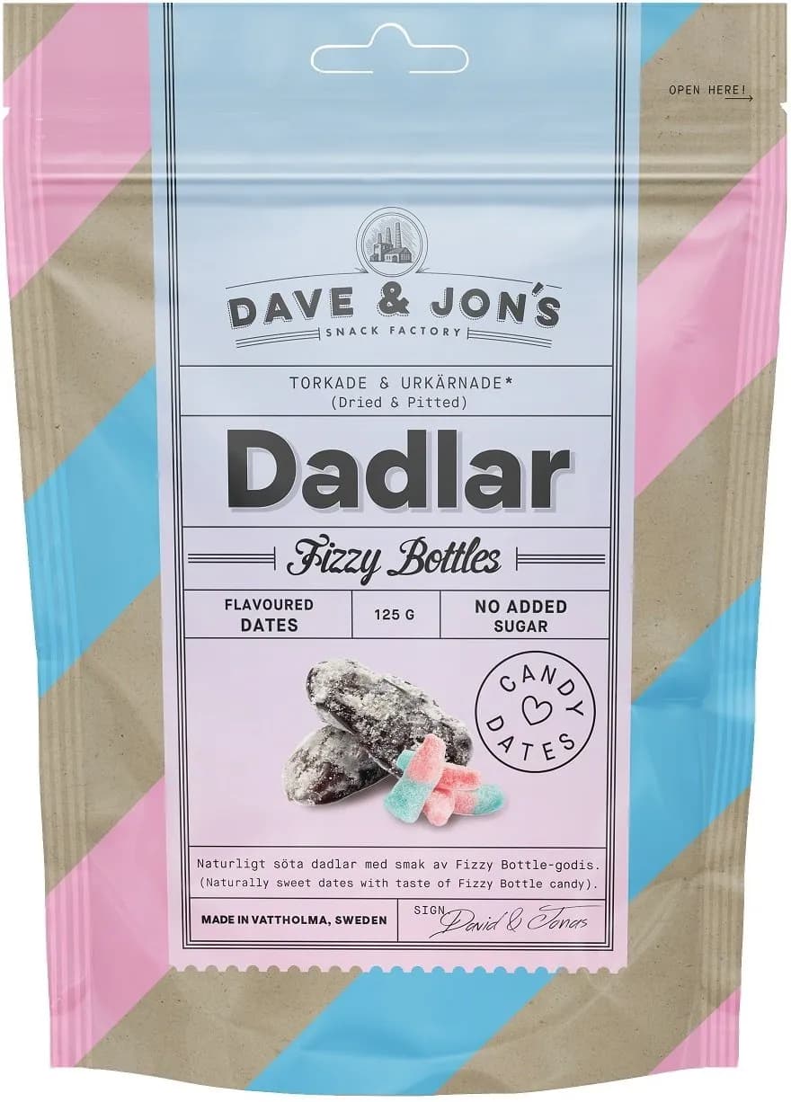 Dave & Jon's Dadlar Fizzy Bottles
