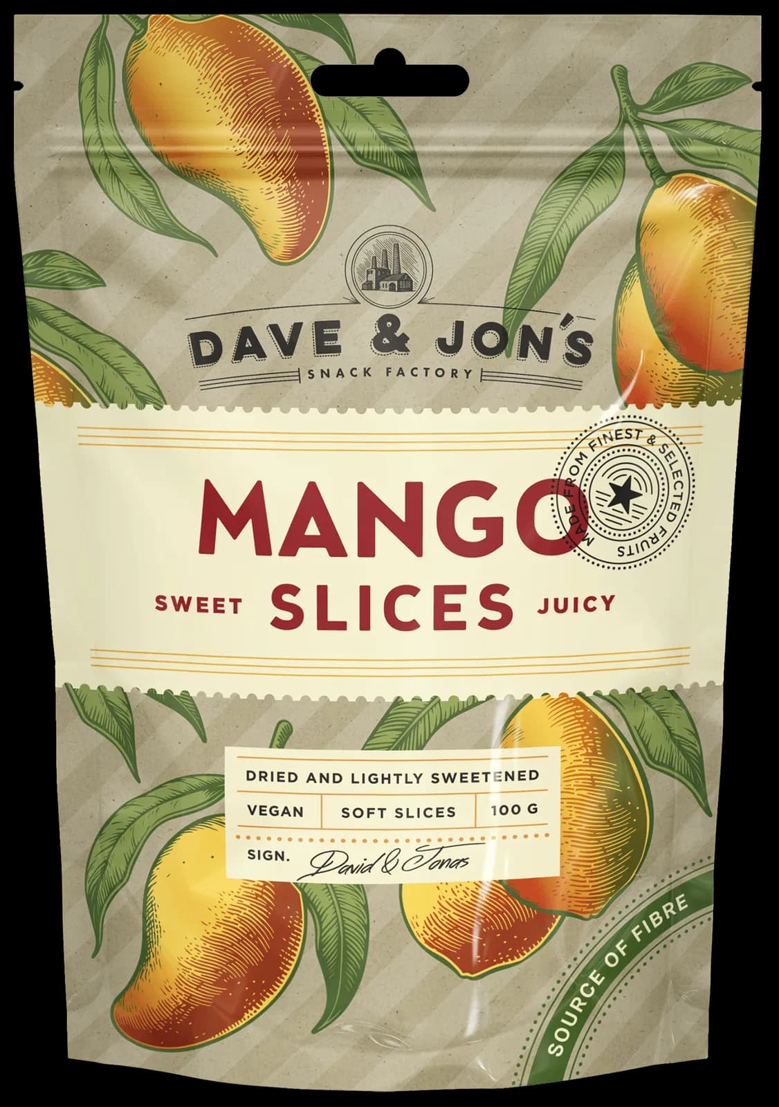 Dave & Jon's Torkad Mango
