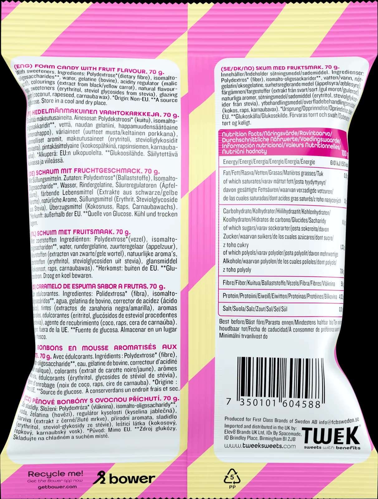 Tweek Smoothie Chews 70g