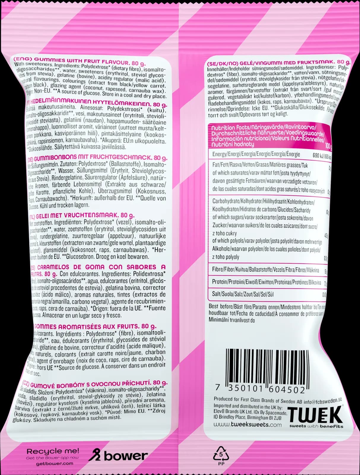 Tweek Fruity Fresh 80g