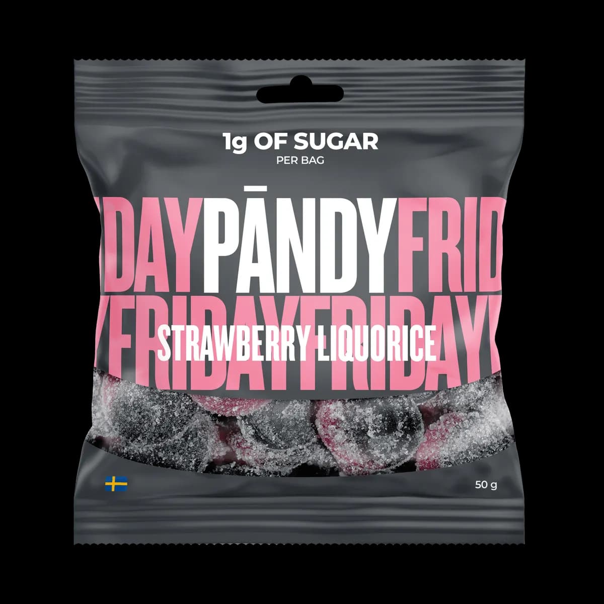 Pändy Strawberry Liquorice 50g