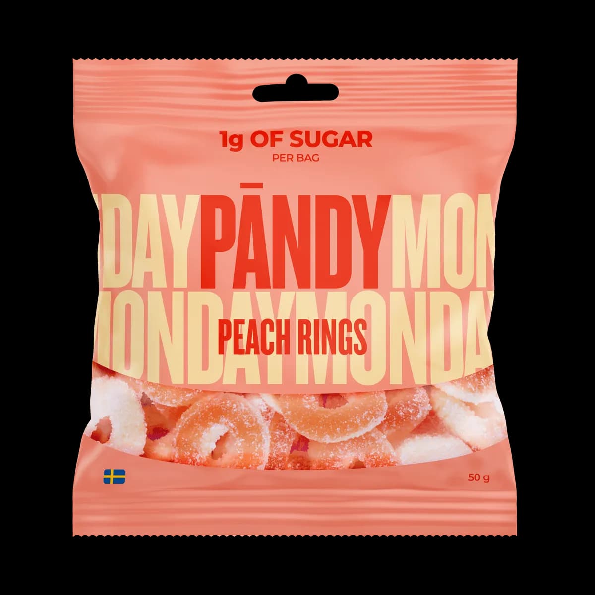 Pändy Peach Rings 50g