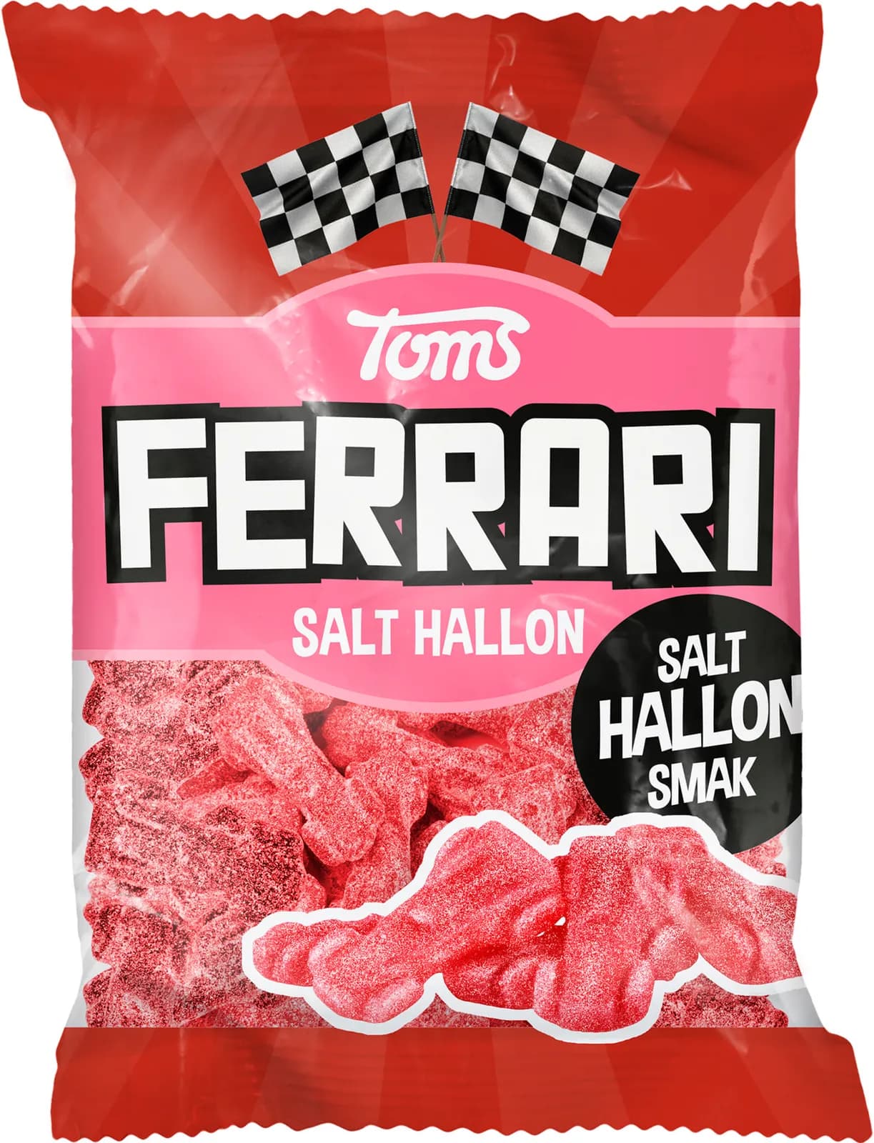 Ferrari Salt Hallon 120g