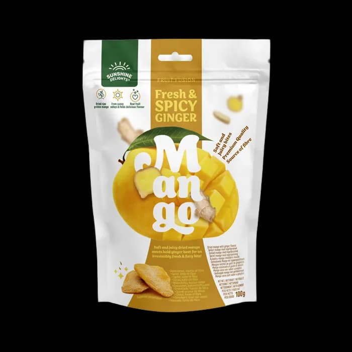 Sunshine Delights Fruit Fusion Spicy Ginger Mango (100 g)