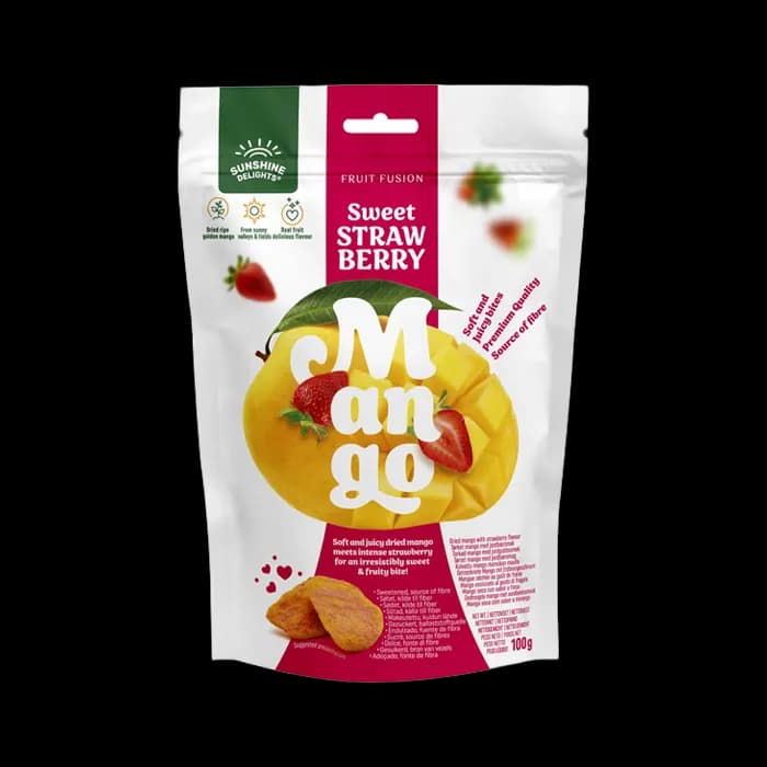 Sunshine Delights Fruit Fusion Sweet Strawberry Mango (100 g)