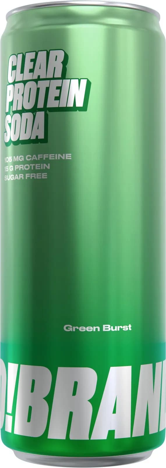 ProBrands Clear Protein Soda Green Burst 330ml