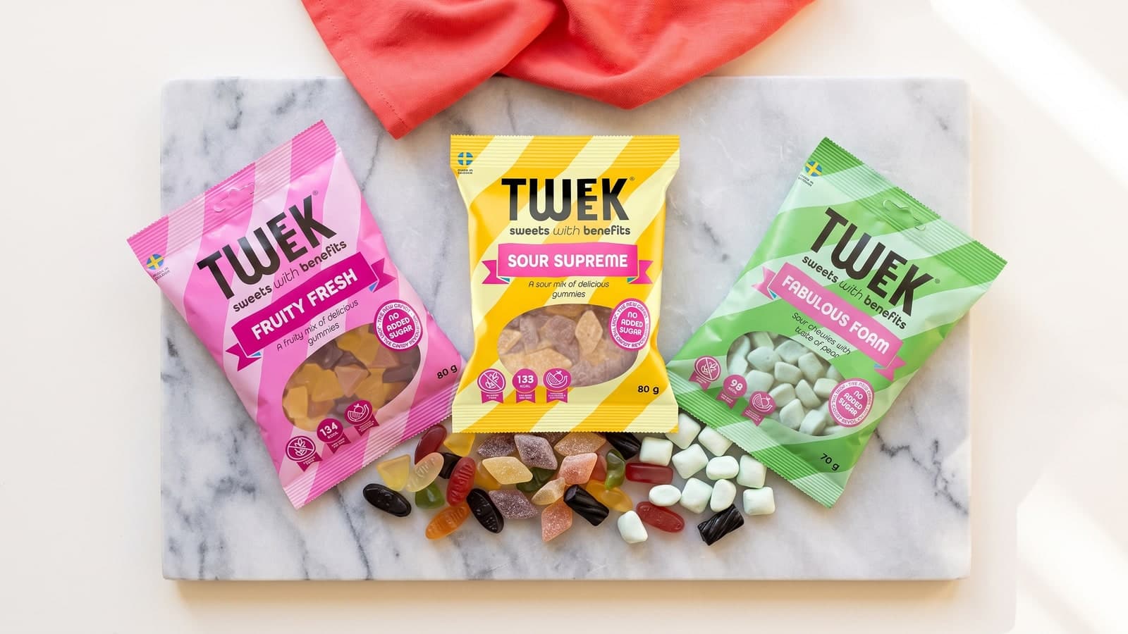 Tweek godis utan tillsatt socker som smakar mer