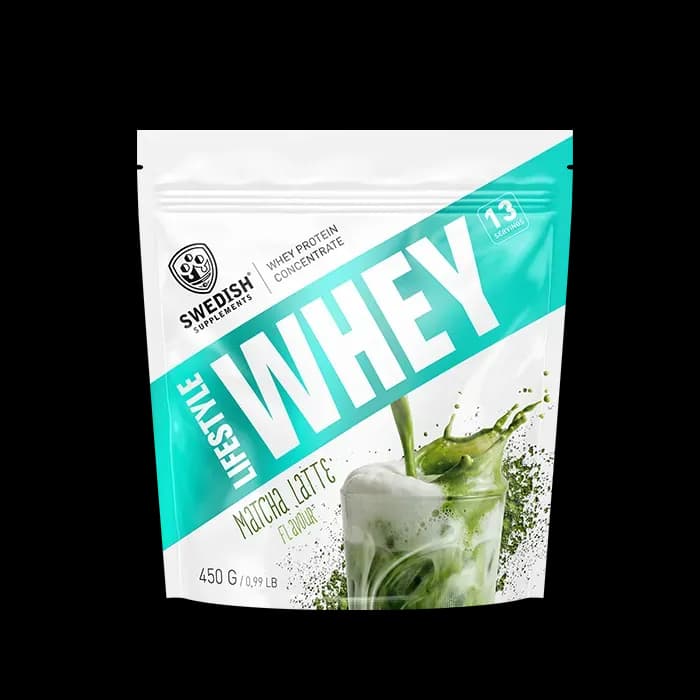 Swedish Supplements Lifestyle Whey Matcha Latte 450 g