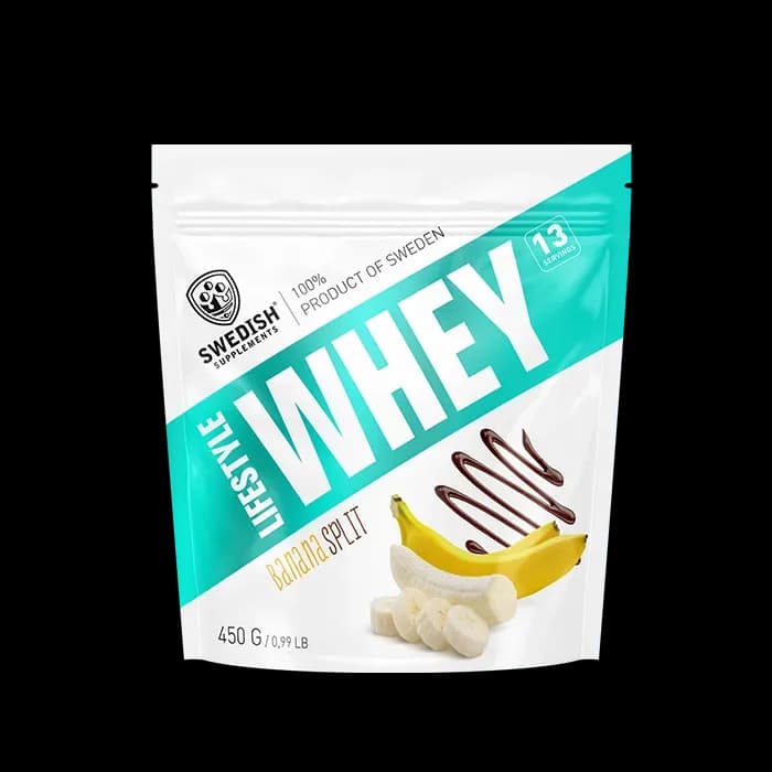 Swedish Supplements Lifestyle Whey Banana Split 450 g