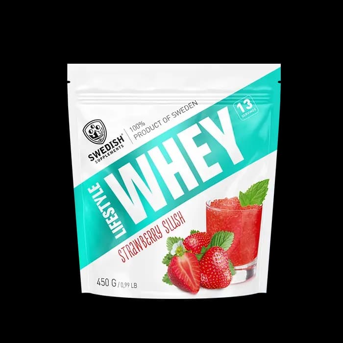 Swedish Supplements Lifestyle Whey Strawberry Slush 450 g