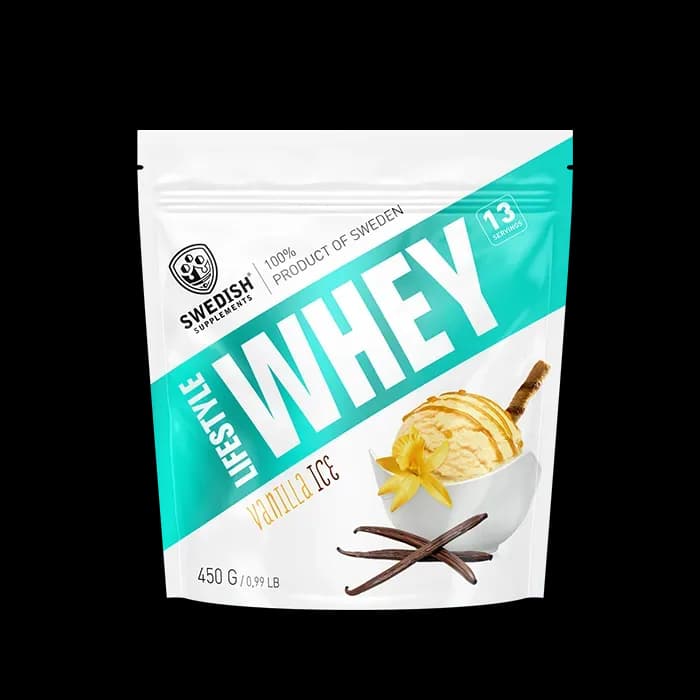 Swedish Supplements Lifestyle Whey Vanilla Ice 450 g