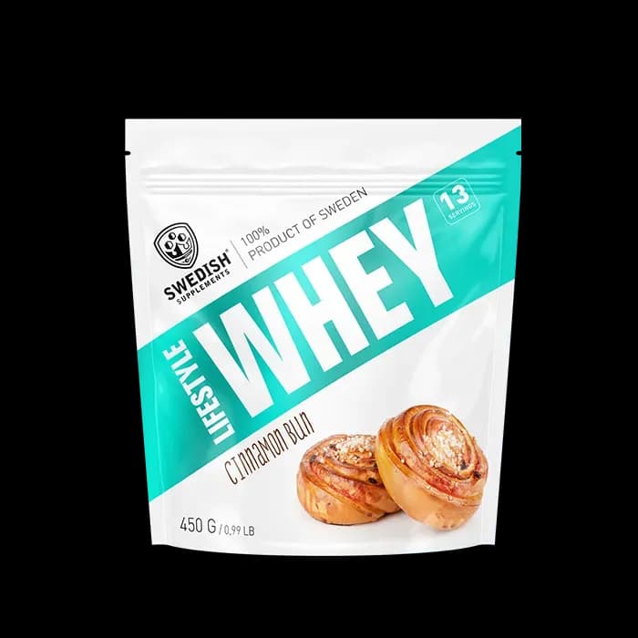 Swedish Supplements Lifestyle Whey Cinnamon Bun 450 g