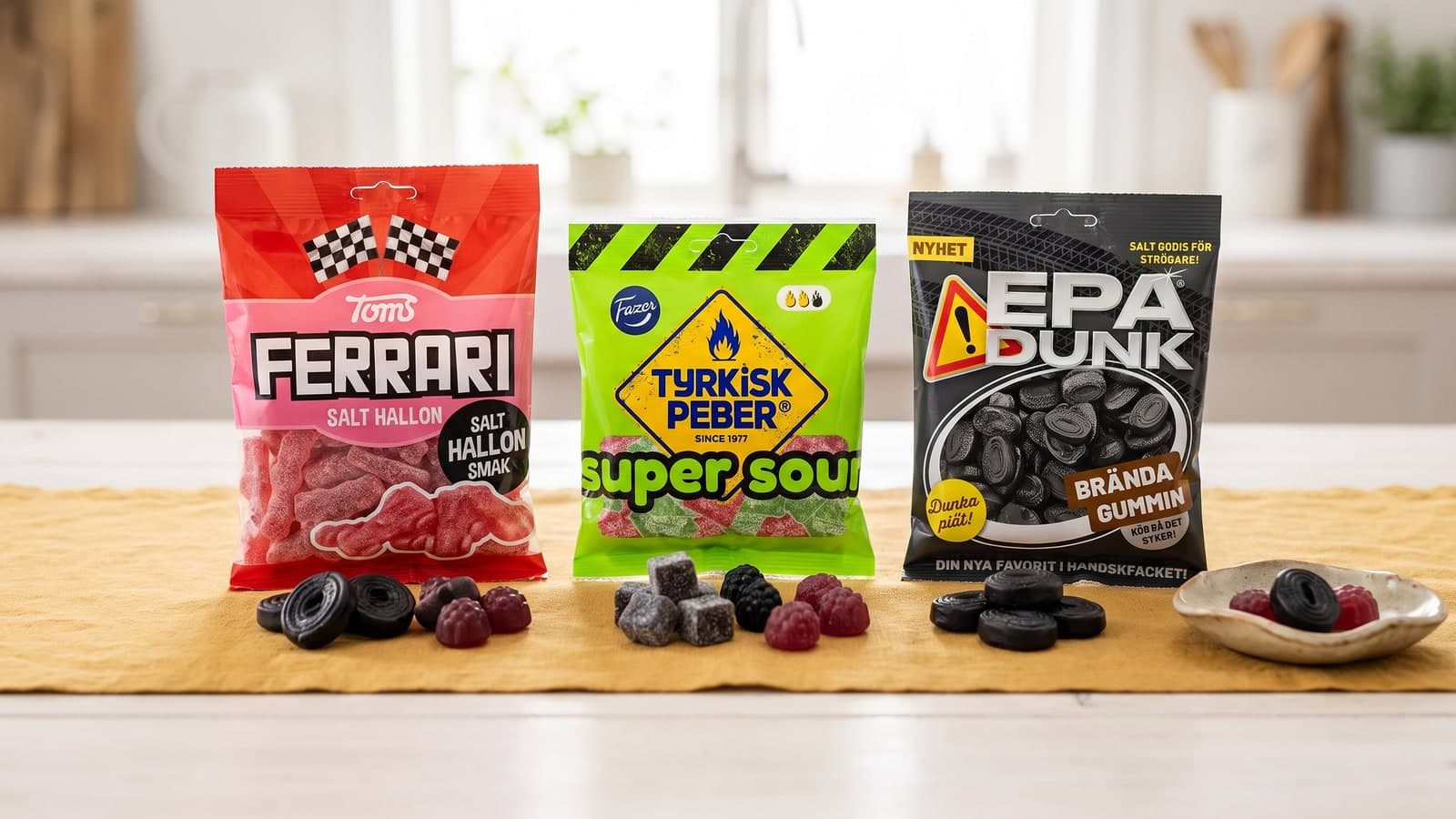 Saltlakrits från mild till brutal och var salmiaken finns